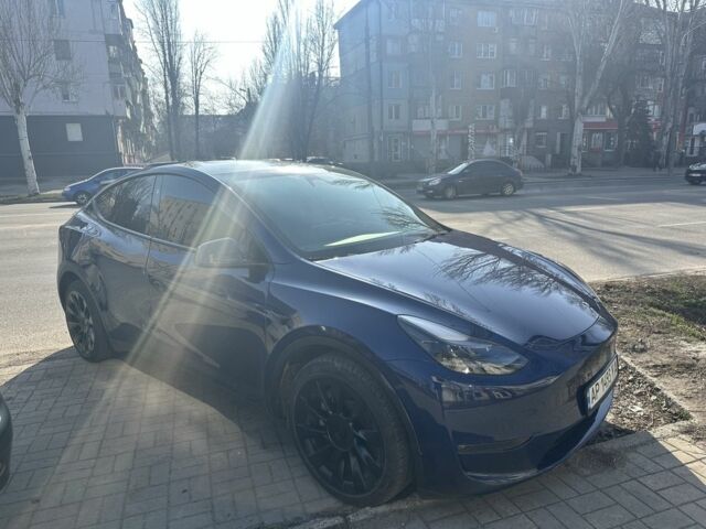 Синій Тесла Model Y, об'ємом двигуна 0 л та пробігом 17 тис. км за 27999 $, фото 1 на Automoto.ua