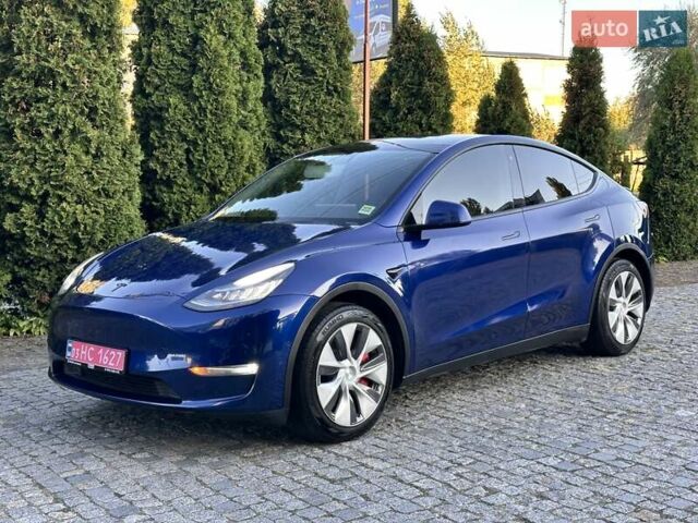 Синій Тесла Model Y, об'ємом двигуна 0 л та пробігом 163 тис. км за 20900 $, фото 1 на Automoto.ua