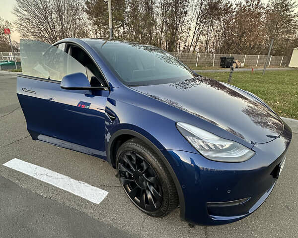 Синій Тесла Model Y, об'ємом двигуна 0 л та пробігом 52 тис. км за 23990 $, фото 17 на Automoto.ua