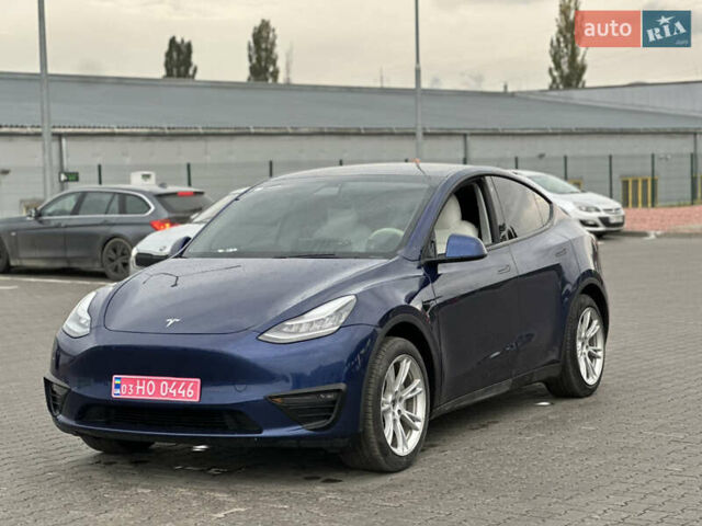 Синий Тесла Model Y, объемом двигателя 0 л и пробегом 211 тыс. км за 18200 $, фото 1 на Automoto.ua