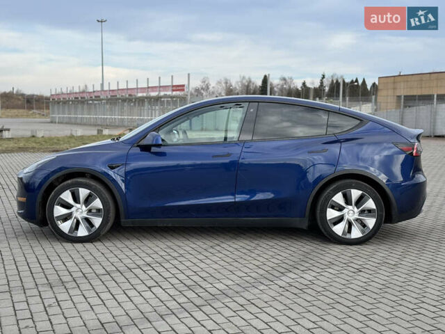 Синий Тесла Model Y, объемом двигателя 0 л и пробегом 83 тыс. км за 23800 $, фото 3 на Automoto.ua