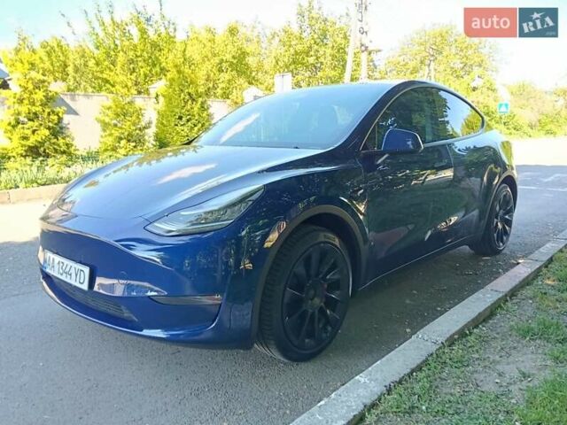 Синий Тесла Model Y, объемом двигателя 0 л и пробегом 65 тыс. км за 25000 $, фото 6 на Automoto.ua