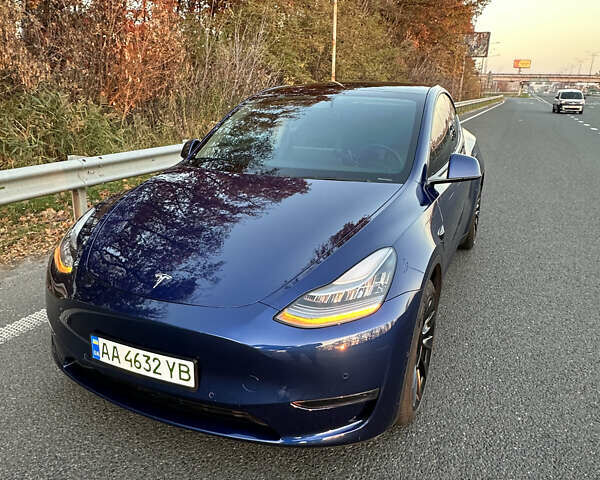 Синій Тесла Model Y, об'ємом двигуна 0 л та пробігом 52 тис. км за 23990 $, фото 4 на Automoto.ua