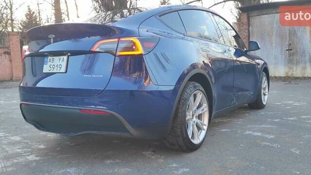 Синий Тесла Model Y, объемом двигателя 0 л и пробегом 103 тыс. км за 23500 $, фото 2 на Automoto.ua