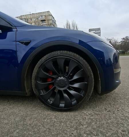 Синій Тесла Model Y, об'ємом двигуна 0 л та пробігом 116 тис. км за 22000 $, фото 2 на Automoto.ua