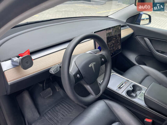 Синий Тесла Model Y, объемом двигателя 0 л и пробегом 35 тыс. км за 24000 $, фото 13 на Automoto.ua