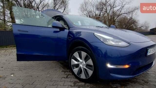 Синий Тесла Model Y, объемом двигателя 0 л и пробегом 261 тыс. км за 19600 $, фото 36 на Automoto.ua