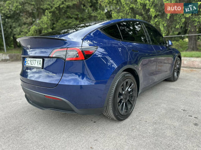Синий Тесла Model Y, объемом двигателя 0 л и пробегом 57 тыс. км за 22900 $, фото 11 на Automoto.ua