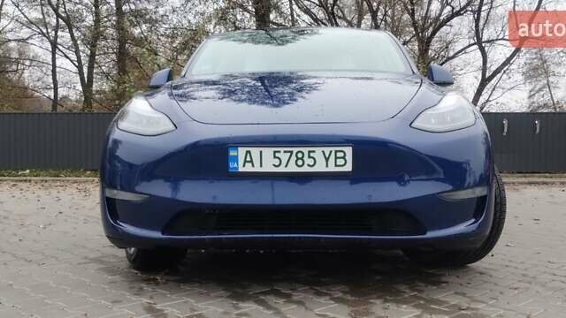 Синий Тесла Model Y, объемом двигателя 0 л и пробегом 261 тыс. км за 19600 $, фото 7 на Automoto.ua