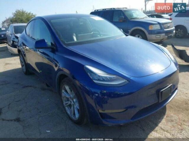 Синий Тесла Model Y, объемом двигателя 0 л и пробегом 145 тыс. км за 13500 $, фото 1 на Automoto.ua