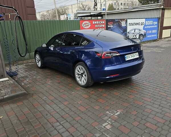 Синий Тесла Model Y, объемом двигателя 0 л и пробегом 104 тыс. км за 20500 $, фото 1 на Automoto.ua