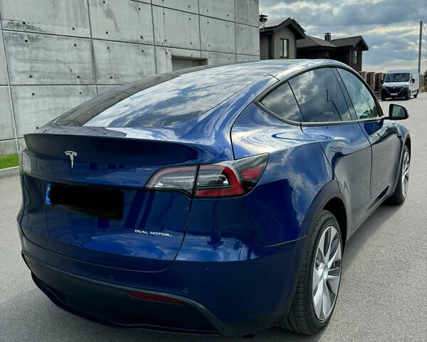 Синий Тесла Model Y, объемом двигателя 0 л и пробегом 38 тыс. км за 28990 $, фото 10 на Automoto.ua