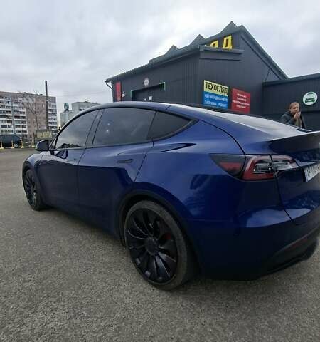 Синій Тесла Model Y, об'ємом двигуна 0 л та пробігом 116 тис. км за 22000 $, фото 4 на Automoto.ua