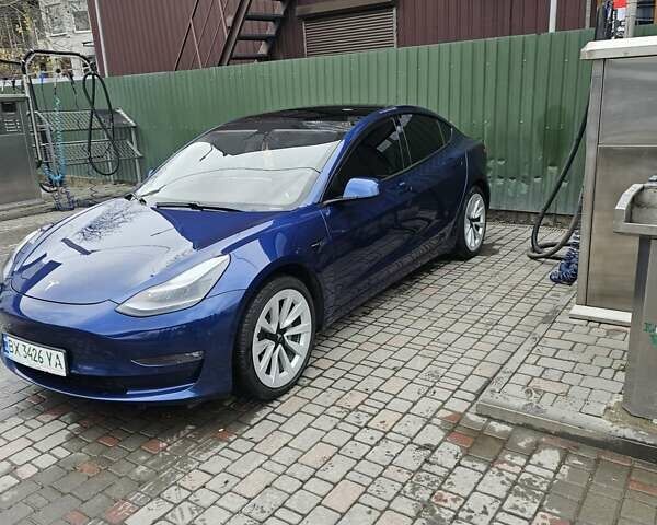 Синий Тесла Model Y, объемом двигателя 0 л и пробегом 104 тыс. км за 20500 $, фото 8 на Automoto.ua