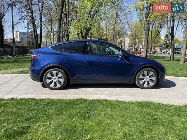 Синий Тесла Model Y, объемом двигателя 0 л и пробегом 115 тыс. км за 22800 $, фото 4 на Automoto.ua