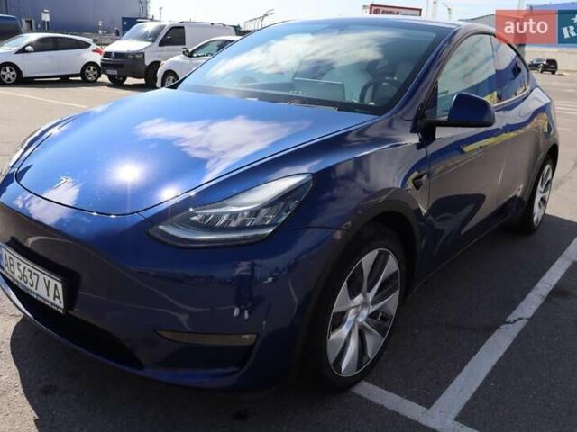 Синий Тесла Model Y, объемом двигателя 0 л и пробегом 70 тыс. км за 25500 $, фото 1 на Automoto.ua