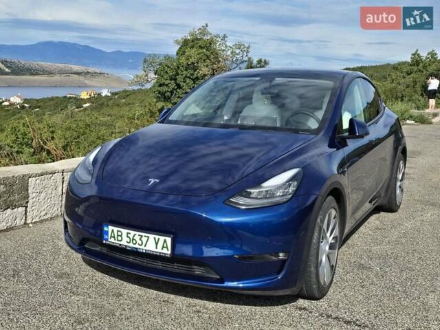 Синий Тесла Model Y, объемом двигателя 0 л и пробегом 70 тыс. км за 25500 $, фото 53 на Automoto.ua