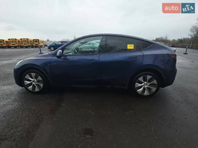 Синий Тесла Model Y, объемом двигателя 0 л и пробегом 63 тыс. км за 18000 $, фото 1 на Automoto.ua