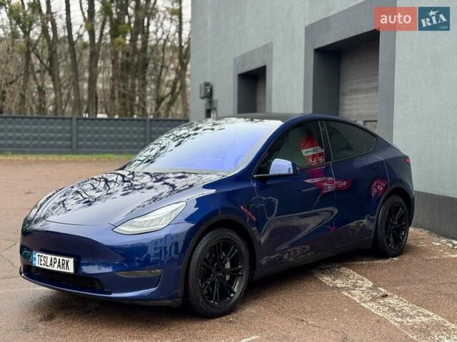 Синій Тесла Model Y, об'ємом двигуна 0 л та пробігом 77 тис. км за 22999 $, фото 3 на Automoto.ua