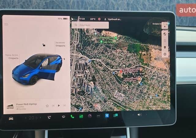 Синій Тесла Model Y, об'ємом двигуна 0 л та пробігом 110 тис. км за 24900 $, фото 18 на Automoto.ua
