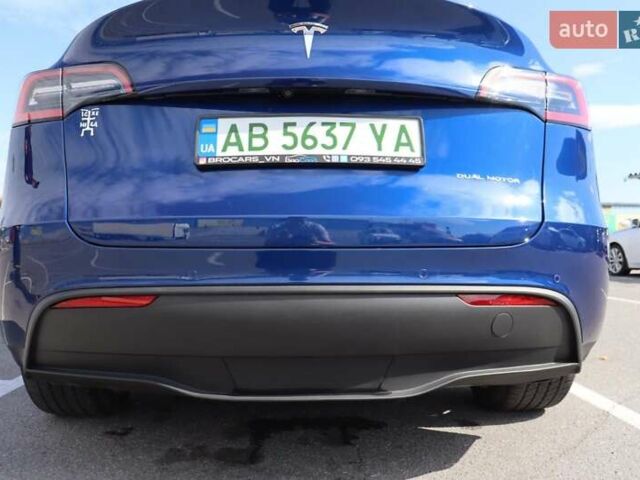 Синий Тесла Model Y, объемом двигателя 0 л и пробегом 70 тыс. км за 25500 $, фото 23 на Automoto.ua