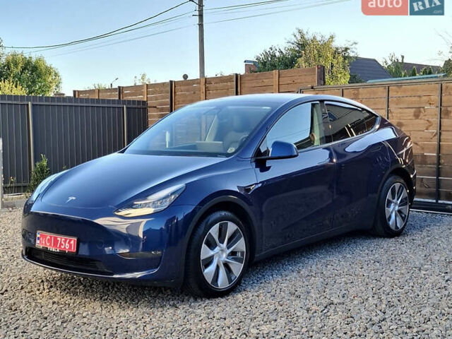 Синий Тесла Model Y, объемом двигателя 0 л и пробегом 73 тыс. км за 21000 $, фото 3 на Automoto.ua
