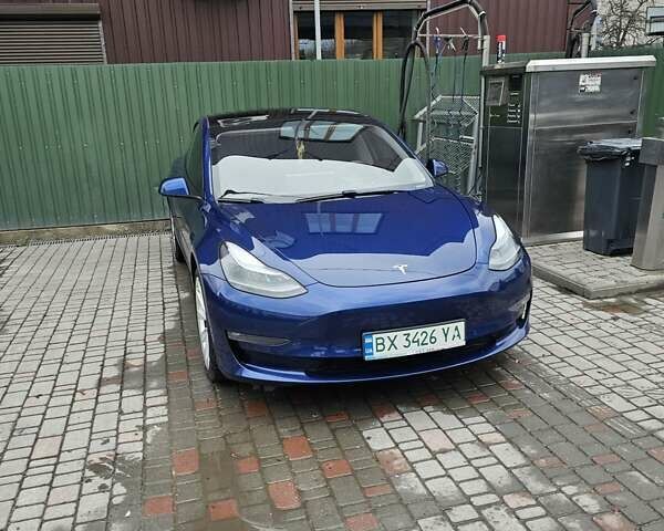 Синий Тесла Model Y, объемом двигателя 0 л и пробегом 104 тыс. км за 20500 $, фото 7 на Automoto.ua