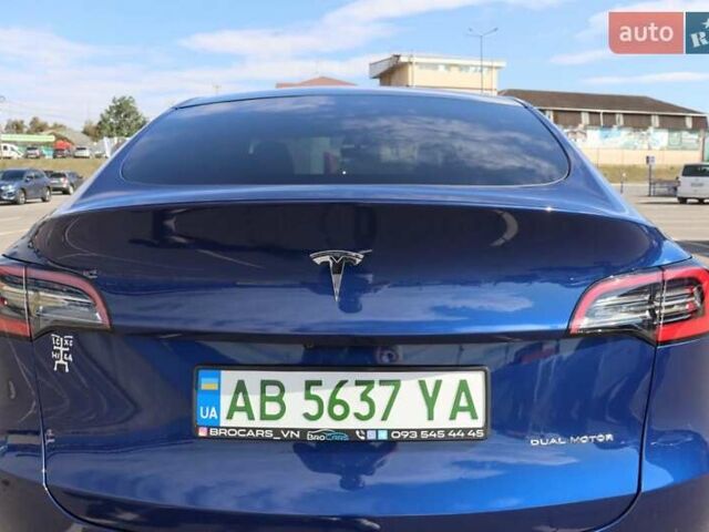 Синий Тесла Model Y, объемом двигателя 0 л и пробегом 70 тыс. км за 25500 $, фото 17 на Automoto.ua