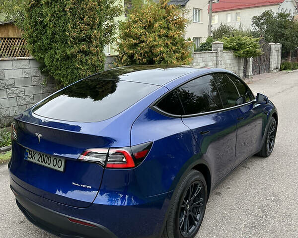 Синий Тесла Model Y, объемом двигателя 0 л и пробегом 32 тыс. км за 58000 $, фото 73 на Automoto.ua