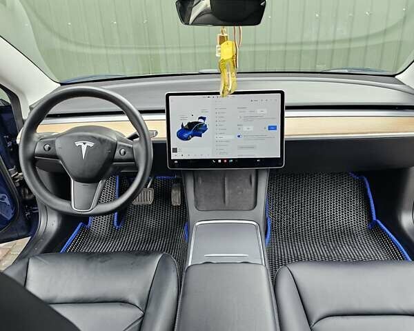 Синий Тесла Model Y, объемом двигателя 0 л и пробегом 104 тыс. км за 20500 $, фото 17 на Automoto.ua