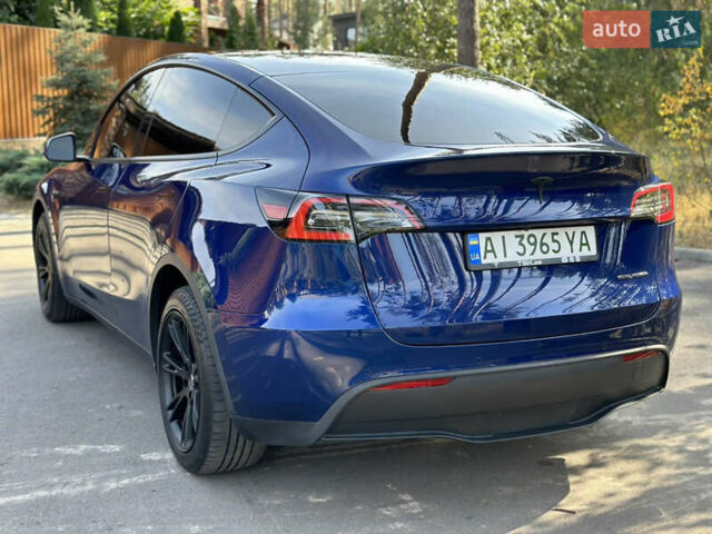 Синій Тесла Model Y, об'ємом двигуна 0 л та пробігом 94 тис. км за 24000 $, фото 1 на Automoto.ua