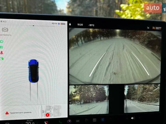 Синий Тесла Model Y, объемом двигателя 0 л и пробегом 55 тыс. км за 28000 $, фото 30 на Automoto.ua