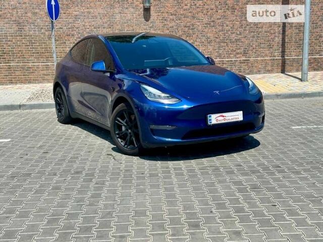 Синій Тесла Model Y, об'ємом двигуна 0 л та пробігом 80 тис. км за 31999 $, фото 6 на Automoto.ua