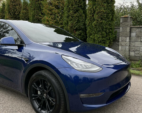 Синий Тесла Model Y, объемом двигателя 0 л и пробегом 32 тыс. км за 58000 $, фото 6 на Automoto.ua