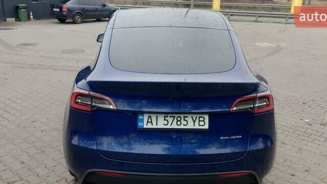 Синий Тесла Model Y, объемом двигателя 0 л и пробегом 261 тыс. км за 19600 $, фото 15 на Automoto.ua