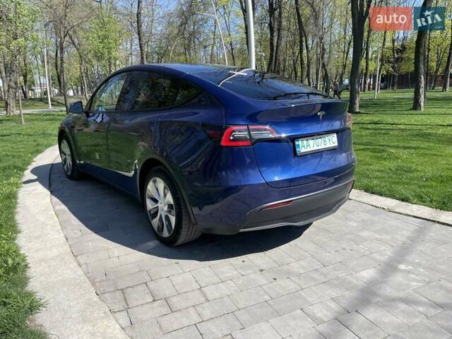 Синий Тесла Model Y, объемом двигателя 0 л и пробегом 115 тыс. км за 22800 $, фото 6 на Automoto.ua