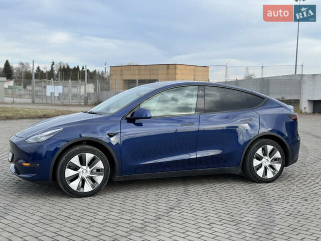 Синий Тесла Model Y, объемом двигателя 0 л и пробегом 83 тыс. км за 23800 $, фото 2 на Automoto.ua