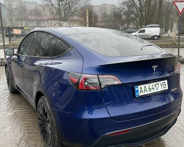 Синий Тесла Model Y, объемом двигателя 0 л и пробегом 69 тыс. км за 29500 $, фото 7 на Automoto.ua