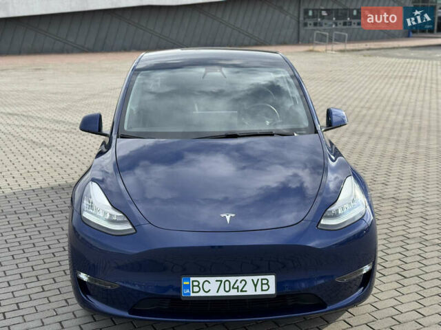 Синий Тесла Model Y, объемом двигателя 0 л и пробегом 83 тыс. км за 23800 $, фото 21 на Automoto.ua