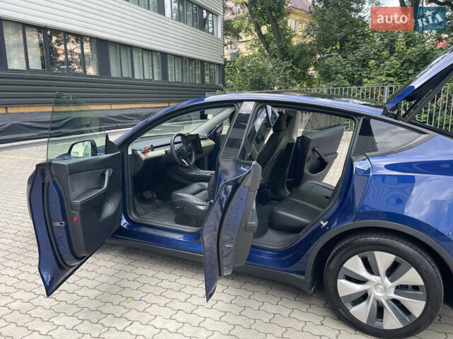 Синий Тесла Model Y, объемом двигателя 0 л и пробегом 35 тыс. км за 24000 $, фото 9 на Automoto.ua