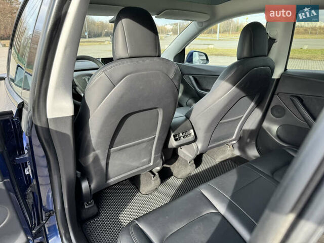 Синий Тесла Model Y, объемом двигателя 0 л и пробегом 83 тыс. км за 23800 $, фото 24 на Automoto.ua
