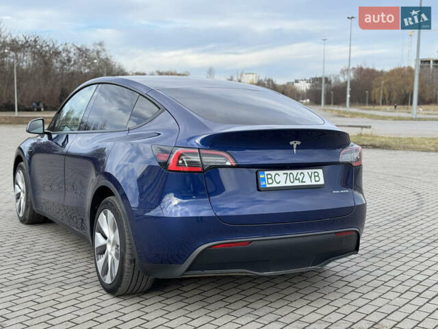 Синий Тесла Model Y, объемом двигателя 0 л и пробегом 83 тыс. км за 23800 $, фото 6 на Automoto.ua
