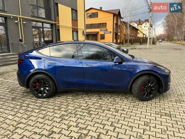 Синий Тесла Model Y, объемом двигателя 0 л и пробегом 119 тыс. км за 20900 $, фото 14 на Automoto.ua