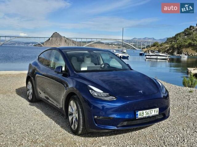 Синий Тесла Model Y, объемом двигателя 0 л и пробегом 70 тыс. км за 25500 $, фото 55 на Automoto.ua