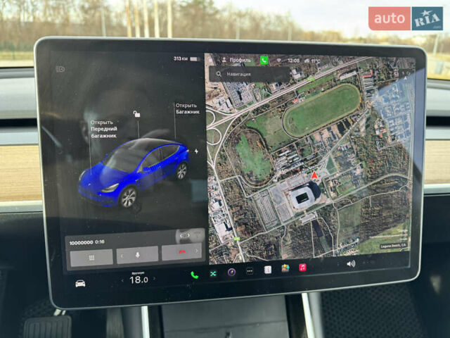 Синий Тесла Model Y, объемом двигателя 0 л и пробегом 83 тыс. км за 23800 $, фото 37 на Automoto.ua
