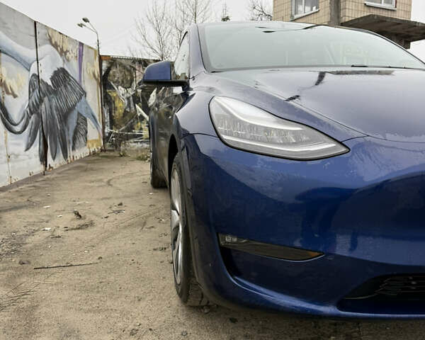 Синий Тесла Model Y, объемом двигателя 0 л и пробегом 100 тыс. км за 21400 $, фото 3 на Automoto.ua
