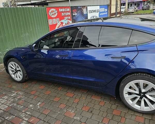 Синий Тесла Model Y, объемом двигателя 0 л и пробегом 104 тыс. км за 20500 $, фото 3 на Automoto.ua