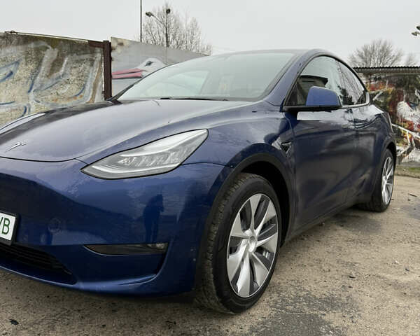 Синий Тесла Model Y, объемом двигателя 0 л и пробегом 100 тыс. км за 21400 $, фото 5 на Automoto.ua