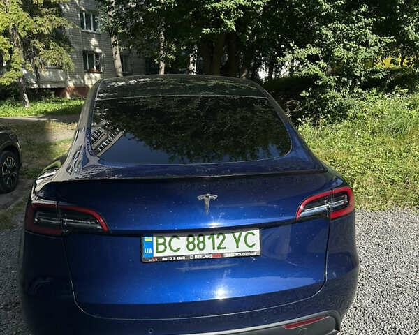 Синій Тесла Model Y, об'ємом двигуна 0 л та пробігом 145 тис. км за 24000 $, фото 1 на Automoto.ua