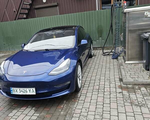 Синий Тесла Model Y, объемом двигателя 0 л и пробегом 104 тыс. км за 20500 $, фото 10 на Automoto.ua